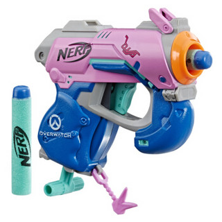 孩之宝(Hasbro)NERF热火 男孩儿童玩具枪 户外玩具 守望先锋战狼发射器猎空款 E3570