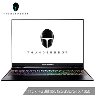 ThundeRobot 雷神 911Air星战三代 15.6英寸游戏本 （i7-10750H、8GB、512GB、GTX1650）