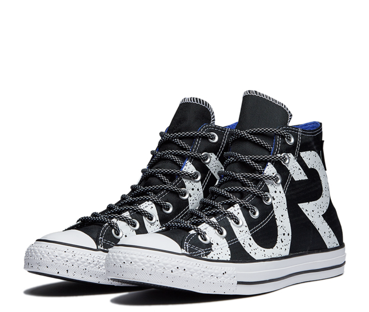 converse匡威165941cgoretex女士高帮印花休闲鞋