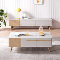 CHEERS 芝华仕PT014 简约钢化玻璃电视柜