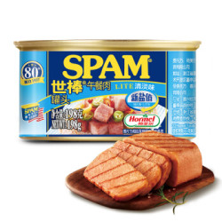SPAM 世棒 午餐肉罐头 清淡味 198g *7件