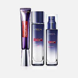 L'OREAL PARIS 巴黎欧莱雅 “紫熨斗”眼霜礼盒（眼霜30ml+晶露65ml+乳液50ml）