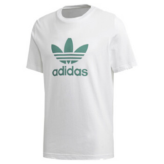 阿迪达斯 ADIDAS 三叶草 男子 TREFOIL T-SHIRT 运动 短袖上衣 FM3789 L码