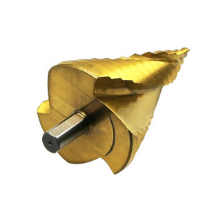 雷蒙 ACDS020-LS 宝塔钻头阶梯锥形三角柄打孔开孔器手电钻多功能扩孔l铝合金木材金属6-65mm打孔