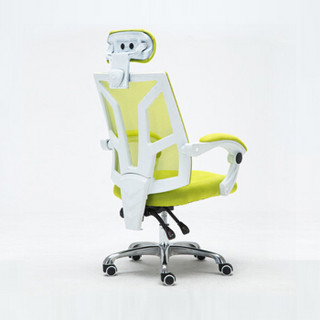 赢寸间电脑椅旋转办公椅家用电脑椅职员会议椅透气网布椅子绿色