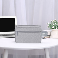 BUBM 数据线收纳包多功能便携式数码收纳包移动电源硬盘数码配件整理袋 JKP灰色