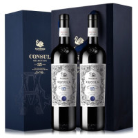 Auswan Creek 天鹅庄 西拉干红葡萄酒双支礼盒 750ml*2瓶