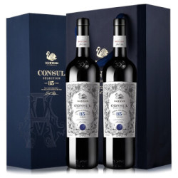 Auswan Creek 天鹅庄 西拉干红葡萄酒双支礼盒 750ml*2瓶