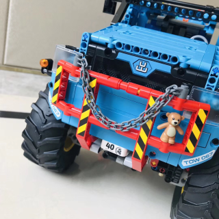 乐高42070 全地形遥控卡车 完成