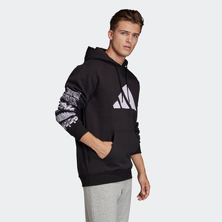 阿迪达斯官网 adidas M PACK PO HOOD 男装运动型格卫衣FI6150