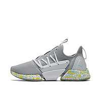 PUMA 彪马 Hybrid Rocket Runner 女士跑鞋 191626 灰白黄 38