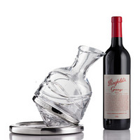 奔富BIN95葛兰许圣路易斯套装2013年红葡萄酒750ml+水晶醒酒器*1 澳洲原瓶进口 红酒礼盒
