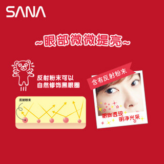 SANA 莎娜 豆乳美肌保湿亮眼霜20g（保湿滋润 淡化黑眼圈 提亮紧致 ）日本原装进口