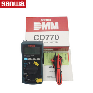 sanwa CD770 日本三和高精度数字万用表 交直流电压电流 通断 电阻 二极管检测 1年维保