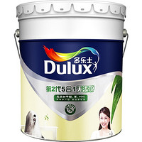 百亿补贴：Dulux 多乐士 A611 第二代五合一无添加内墙乳胶漆 15L