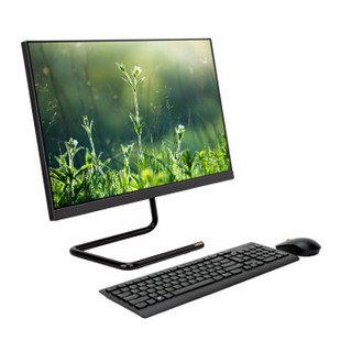 联想(Lenovo)AIO520C 英特尔酷睿i5微边框一体台式机电脑23.8英寸(十代i5-10210U 16G 512G SSD  无线键鼠)黑