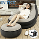 INTEX 68564 充气沙发躺椅+脚凳+充气泵
