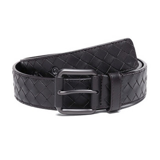 BOTTEGA VENETA 宝缇嘉 BV 男士深咖啡色牛皮针扣式皮带腰带 407396 V4650 2006 110cm