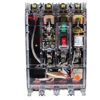 德力西 漏电断路器 DZ20LE-250T/4300 透明 四极工业用漏电保护器 额定电流250A 分断时间≤0.2S