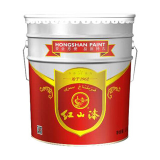 红山 C03-1醇酸调合漆 果绿色 0.8kg*16桶/件