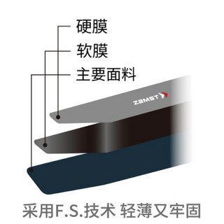 赞斯特 ZAMST Filmista护腕 飞斯特轻薄透气保护手腕关节羽毛球网球篮球瑜伽健身 L码