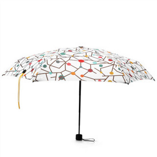 意大利袋鼠（L'ALPINA）太阳伞女折叠防紫外线雨伞遮阳伞迷你五折晴雨伞691YS1002可爱枝丫