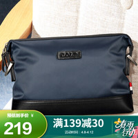 高尔夫GOLF男士手包大容量手抓包多功能手拿包商务休闲单肩包腰包5X040159J藏青黑