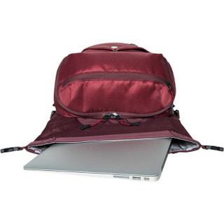 瑞士维氏Victorinox 埃蒙特运动系列 大型 15”笔记本电脑双肩背包 深红色602138