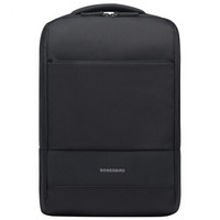 保尔柏德（BOWERBIRD）男士双肩包商务休闲笔记本电脑包15.6英寸旅行背包195011611 黑色