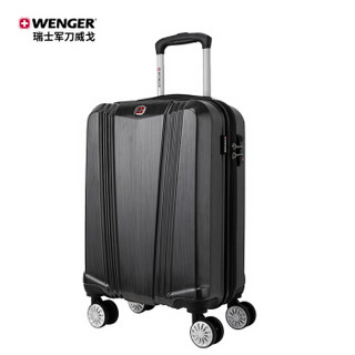 WENGER 威戈 密码锁旅行箱 28英寸大容量行李箱拉杆箱男女 可扩展黑色（ HS1095.190152）