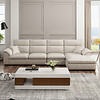 A家家具 沙发 现代简约真皮沙发 头层牛皮组合皮艺沙发（四色可选 留言客服） 三+左贵妃 DB1575