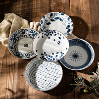樱之歌  日本进口春窑碗碟套装家用餐具陶瓷器碗盘碗碟