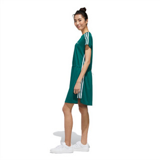 阿迪达斯 ADIDAS NEO 女子 运动休闲系列 W BRLV DRESS 2 运动 裙子 GK1502 森林绿 M码