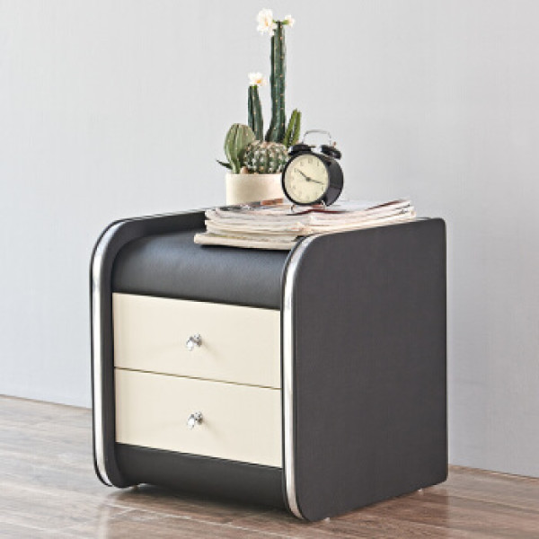 商品a家家具 床头柜 北欧现代简约床头柜 卧室创意家具储物柜子床边柜