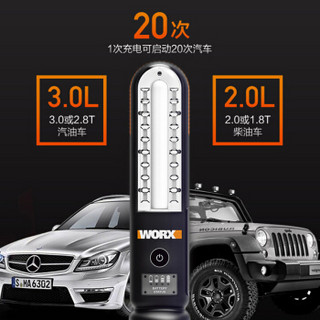 威克士（WORX）WX852 多功能汽车电瓶应急车载备用充电电动工具