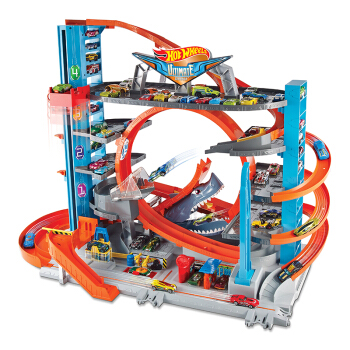风火轮hotwheels终级汽车广场轨道赛道火辣合金小车男孩玩具ftb69
