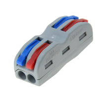 ZBKBO SPL-2 双色二进二出连接器 10只