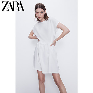 ZARA 00962330250 女士褶皱装饰连衣裙