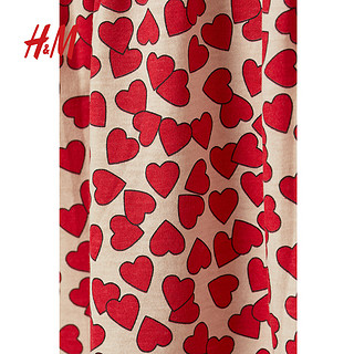 H&M 女童连衣裙 0824452 红色 90cm