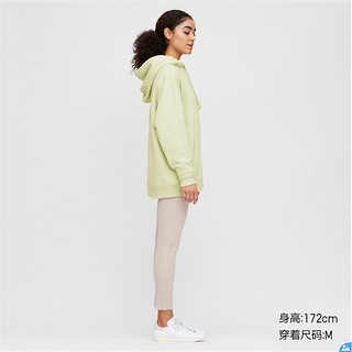 UNIQLO 优衣库 女装宽松连帽卫衣 422706 橄榄绿色 S