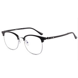 CONSLIVE 康视顿 18140 全框眼镜框+1.60折射率防蓝光镜片