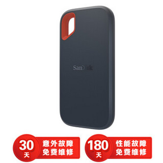 闪迪（SanDisk）便携式固态硬盘 SSD 1TB 读550MB/秒 高速存储照片视频 新款 1TB