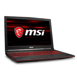 msi 微星 GL63  9SD-680 15.6英寸游戏笔记本电脑（i5-9300H、8GB、512GB、GTX1660Ti）