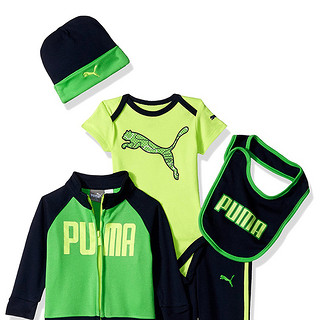 PUMA 彪马  0-9个月 男宝宝五件套装