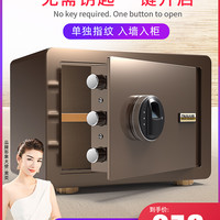 ONNAIS 欧奈斯 小型指纹保险柜 25cm
