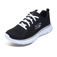 SKECHERS 斯凯奇 12615-BKW 女士运动鞋