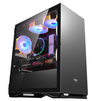 aigo 爱国者 YOGO M2 RGB M-ATX机箱 半侧透 钛灰色