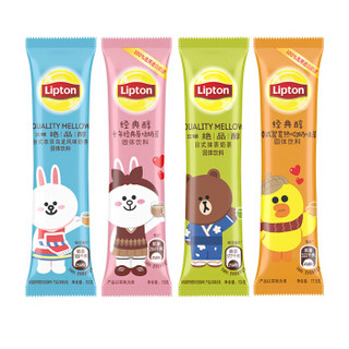 Lipton 立顿 Lipton JOY 狗年礼盒奶茶Line Friends缤纷分享装 4种口味 705g