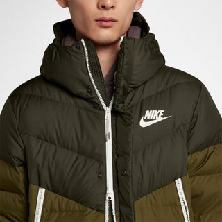 NIKE 耐克 NSW WINDRUNNER DOWN-FILL 男子运动羽绒服 AA8854-355 军绿 M