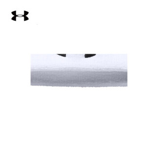 安德玛 官方 UA Performance 男子 运动头带 Under Armour-1276990 白色100 均码
